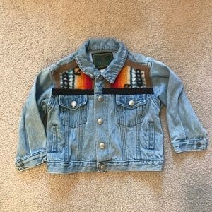 Kids’ Pendleton jean jacket